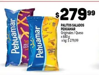 Makro Pehuamar Palitos Salados Originales / Queso x 680g oferta
