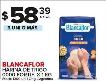 Carrefour Maxi Blancaflor Harina De Trigo 0000 Fortif. x 1kg oferta