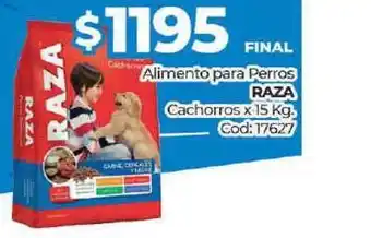 Diarco Raza Alimento para Perros Cachorros x 15kg oferta