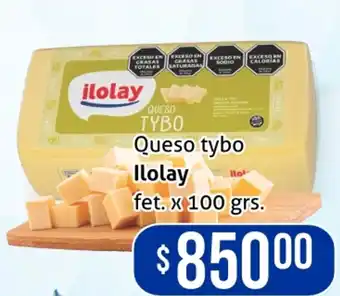 Gomez Pardo Queso tybo Ilolay fet. x 100 grs. oferta