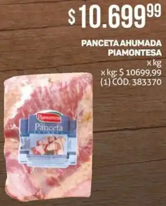 Makro PANCETA AHUMADA PIAMONTESA x kg oferta