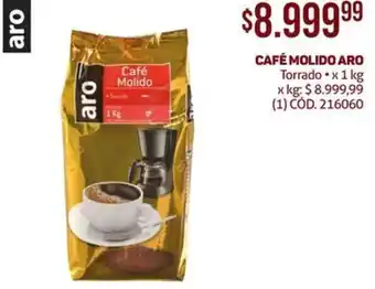 Makro CAFÉ MOLIDO ARO Torrado x 1kg oferta