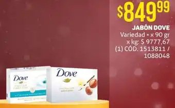 Makro JABÓN DOVE Variedad x 90gr oferta