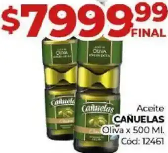 Diarco Aceite CAÑUELAS Oliva x 500ML oferta