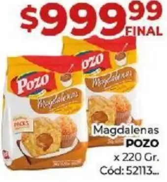Diarco Magdalenas Pozo x 220gr oferta