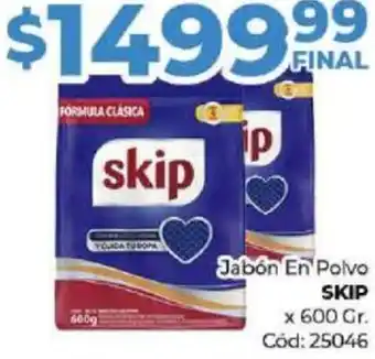Diarco Jabón En Polvo SKIP x 600gr oferta