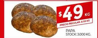 Supermercados DIA Papa oferta