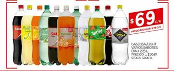 Supermercados DIA Gaseosa Light Varios Sabores Dia oferta