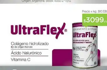 Farmacity Ultraflex Colágeno Hidrolizado ácido Hialurónico Vitamina C oferta