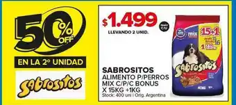Carrefour Maxi Sabrositos Alimento P Perros Mix C P C Bonus 50% Off En La 2a Unidad oferta