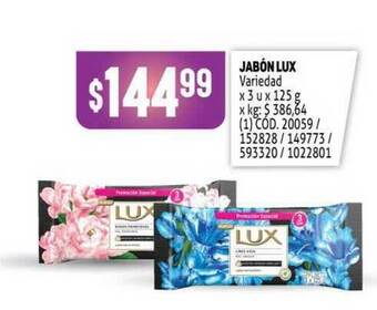 Makro Jabón Lux oferta