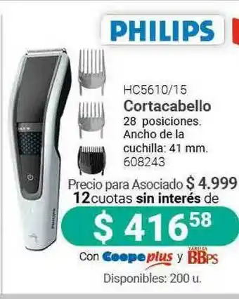 Cooperativa Obrera Hc5610-15 Cortabello Philips oferta