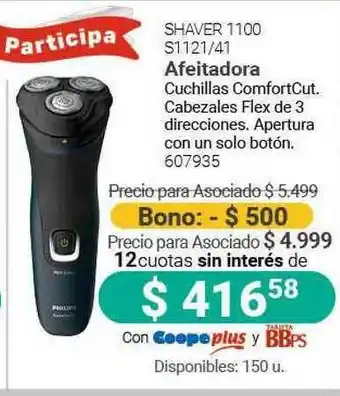 Cooperativa Obrera Shaver 1100 S1121-41 Afeitadora oferta