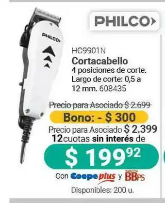 Cooperativa Obrera Hc9901n Cortabello Philco oferta