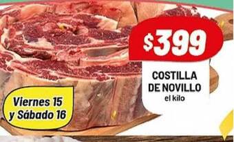 Almacor Costilla De Novillo oferta