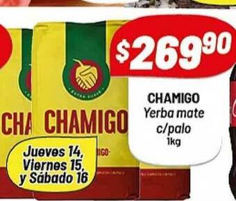 Almacor Chamigo Yerba Mate C Palo oferta