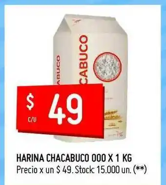Changomas Harina Chacabuco 000 x 1kg oferta