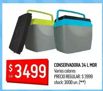 Changomas Conservadora 34 L Mor oferta