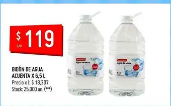 Changomas Bidón De Agua Acuenta oferta