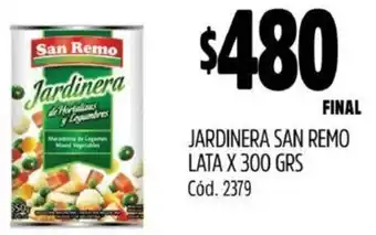 Supermercados Yaguar JARDINERA SAN REMO LATA X 300GR oferta