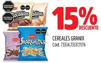 Supermercados Yaguar CEREALES GRANIX oferta