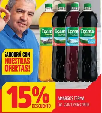 Supermercados Yaguar AMARGOS TERMA oferta