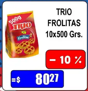 Dulcenter Trio Frolitas 10x500grs oferta