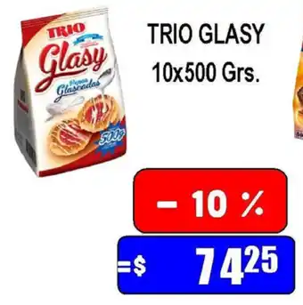 Trio Glasy 10x500grs