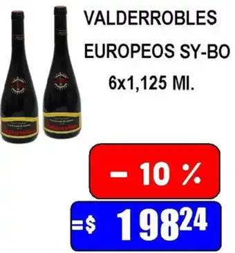 Valderrobles Europeos Sy-BO 6x1,125ml