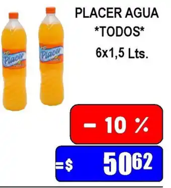 Dulcenter Placer Agua 6x1,5ltd oferta