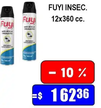 Dulcenter Fuyi Insec 12x360cc oferta