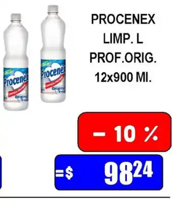 Procenex Limp L Prof Orig 12x900ml