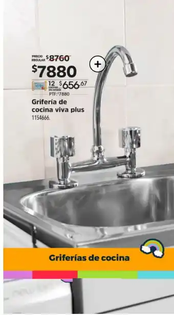 Easy Griferia de cocina viva plus oferta