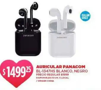 Supermercados Vea Auricular Panacom oferta