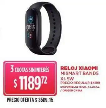 Supermercados Vea Reloj Xiaomi oferta