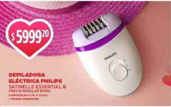 Supermercados Vea Depiladora Eléctrica Philips oferta