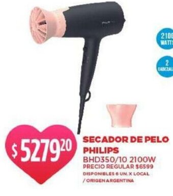 Supermercados Vea Secador De Pelo Philips oferta