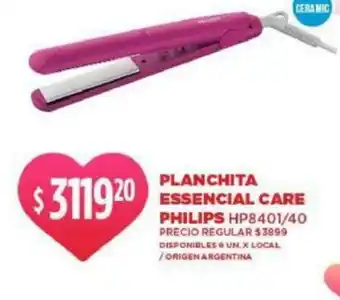 Supermercados Vea Planchita Essencial Care Philips oferta