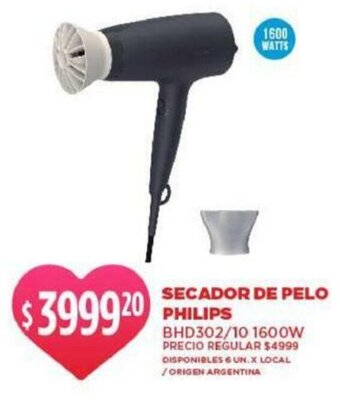 Supermercados Vea Secador De Pelo Philips oferta
