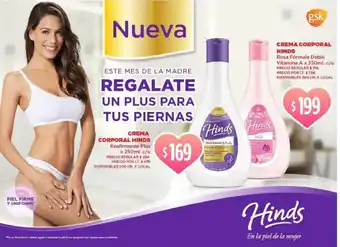 Supermercados Vea Crema Corporal Hinds oferta