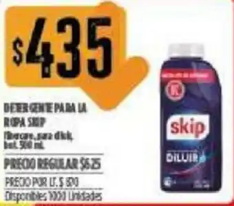 Supermercados Vea Skip Detergente Para la Ropa oferta
