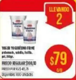 Supermercados Vea Yogur Yogurisimo Firme oferta