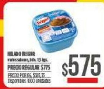 Supermercados Vea Helado Frigor oferta
