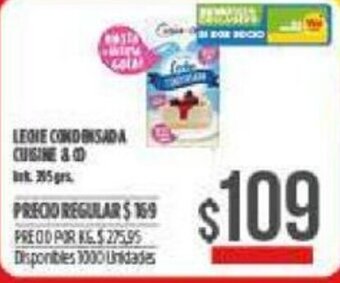 Supermercados Vea Leche Condensada Cuisine & Co oferta