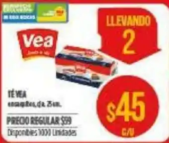 Supermercados Vea Té Vea oferta