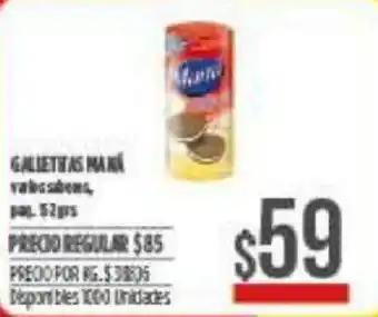 Supermercados Vea Maná Galletitas oferta