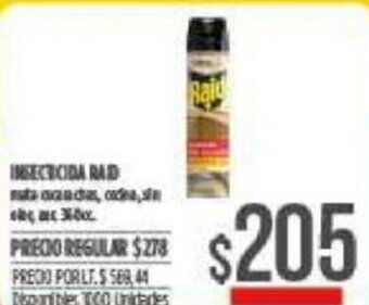 Supermercados Vea Insecticida Raid oferta