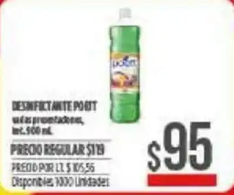 Supermercados Vea Desinfectante Poett 100ml oferta