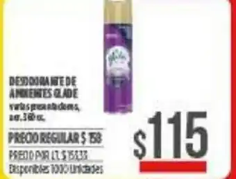 Supermercados Vea Desodorante Ambientes Glade oferta