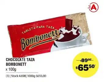 Atomo Conviene Bombonett Chocolate Taza x 100g oferta